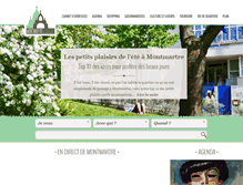 Tablet Screenshot of montmartre-addict.com
